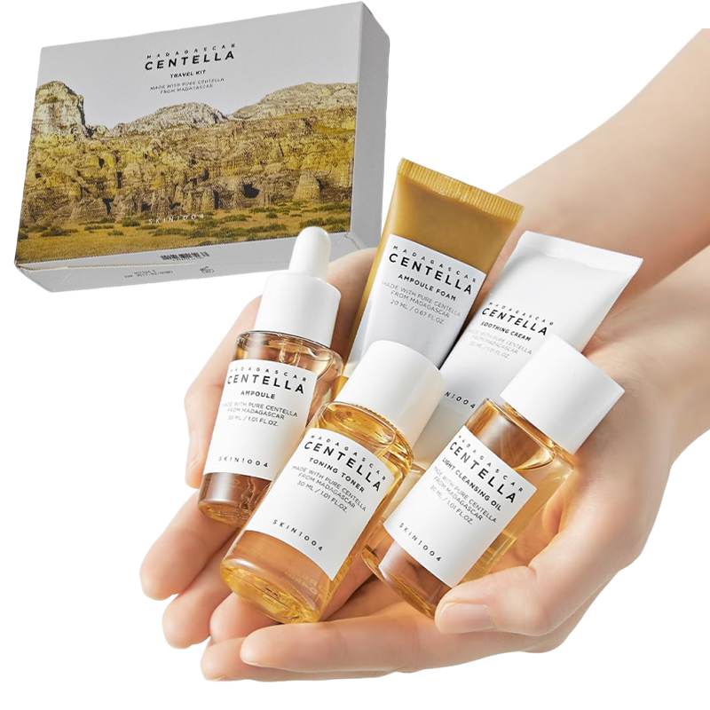 Skincare Garnier - Centella-Kit de viaje de viaje, ampolla