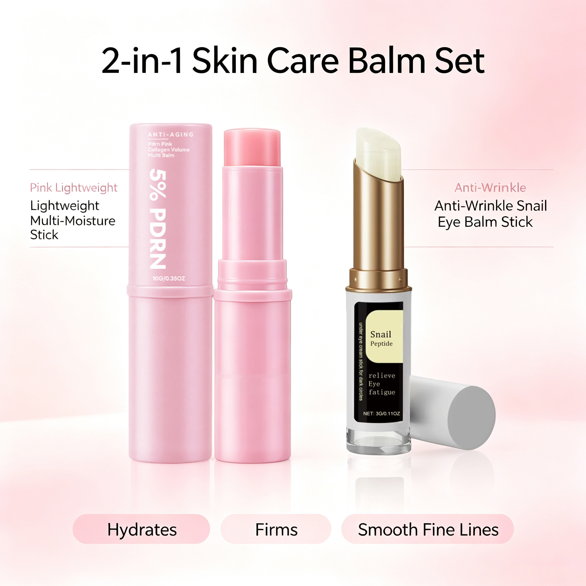 Snail Mucin Essence - Duo de productos para el cuidado
