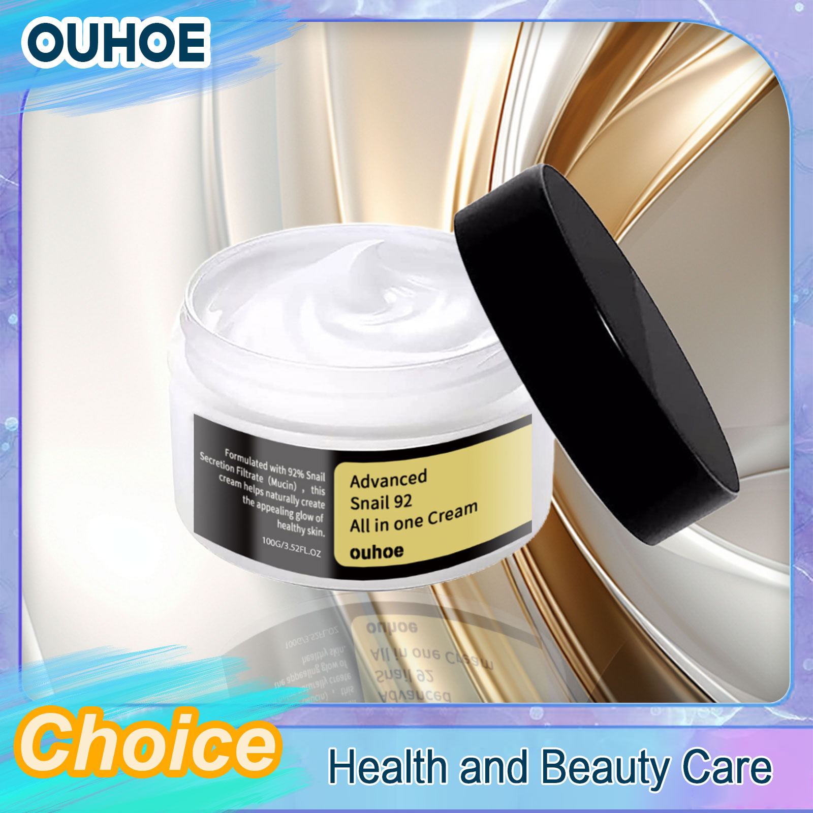 Snail Mucin Essence - Crema antiarrugas, suero de caracol, crema