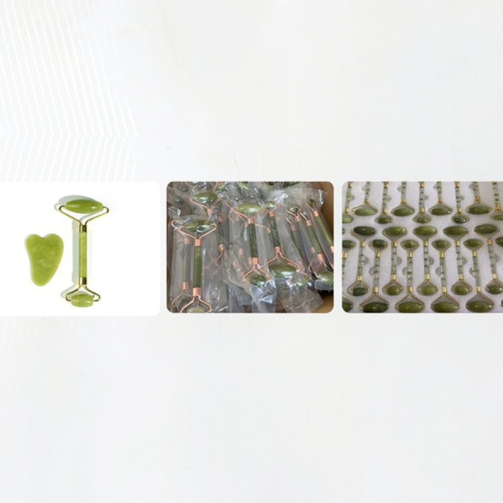 Skincare Xiu Xiu - Rodillo facial de piedra de jade