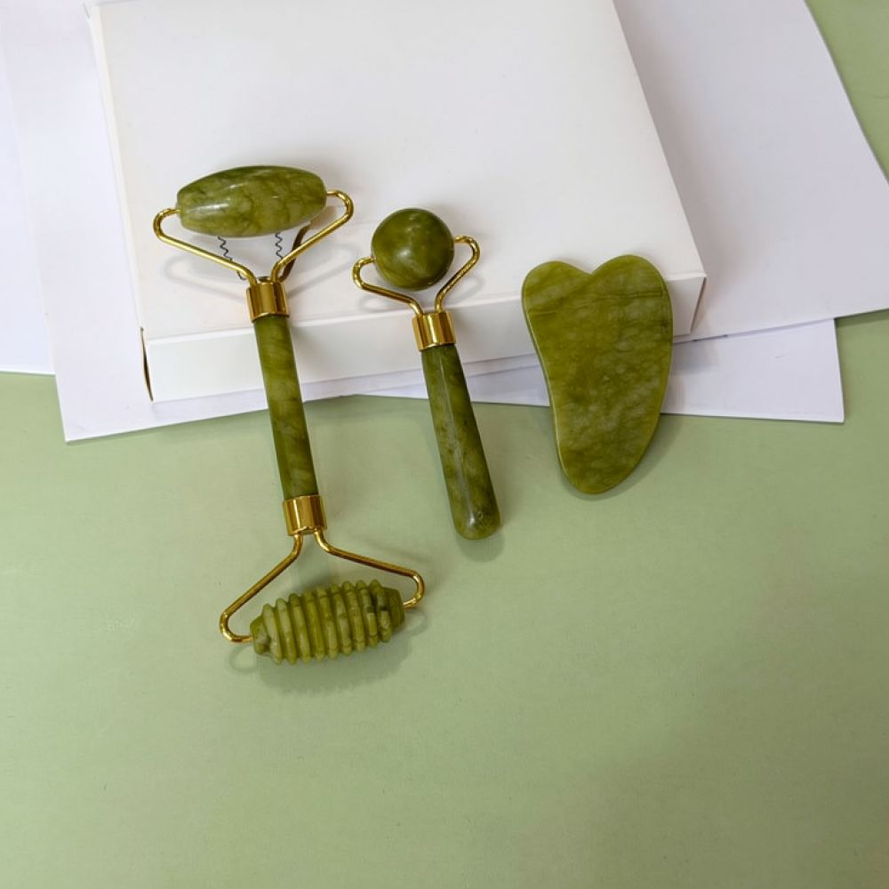 Kit de masaje con rodillo y ra - Skincare Xiu Xiu reseña y precio