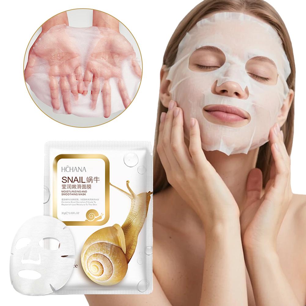 Mascarilla Facial de Colágeno  - Snail Mucin Essence reseña y precio