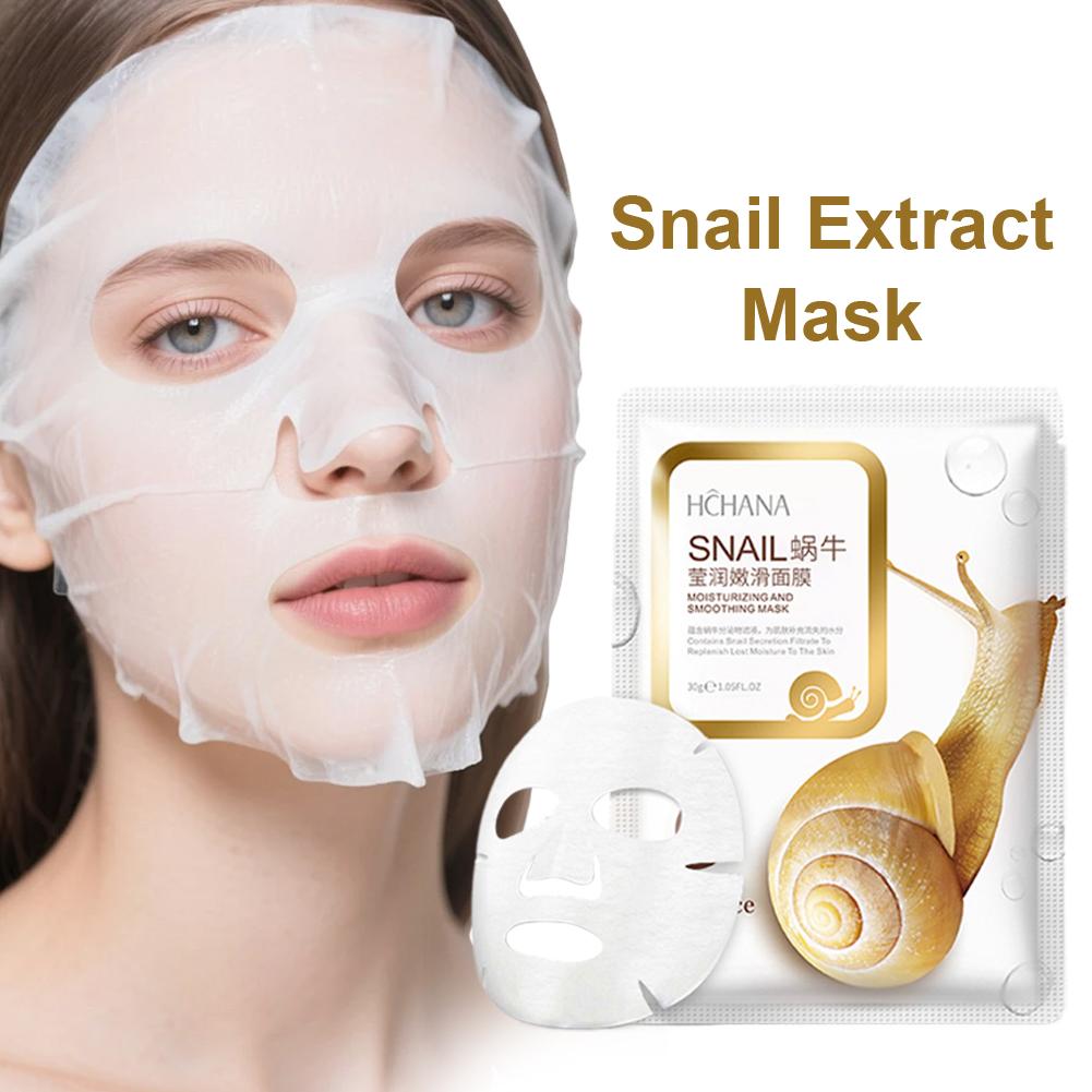 Mascarilla Facial de Colágeno  - Snail Mucin Essence reseña y precio