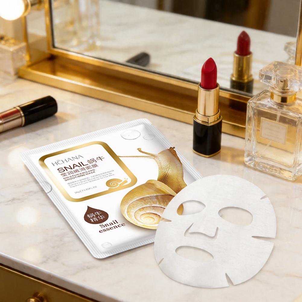 Mascarilla Facial de Colágeno  - Snail Mucin Essence reseña y precio