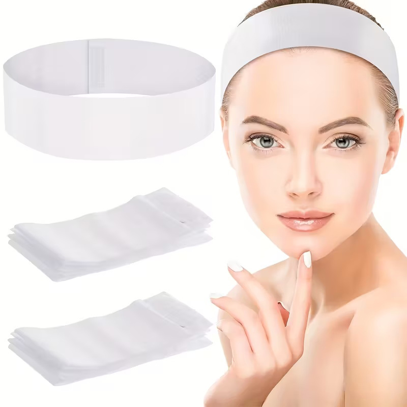 Diademas desechables para spa  - Skincare Pink reseña y precio