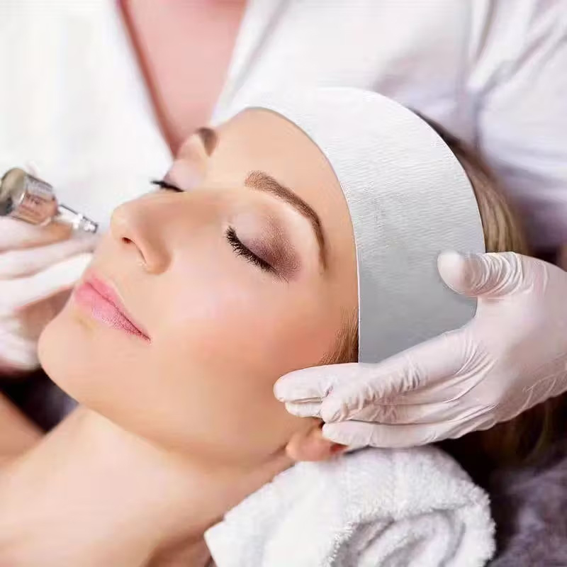 Diademas desechables para spa  - Skincare Pink reseña y precio