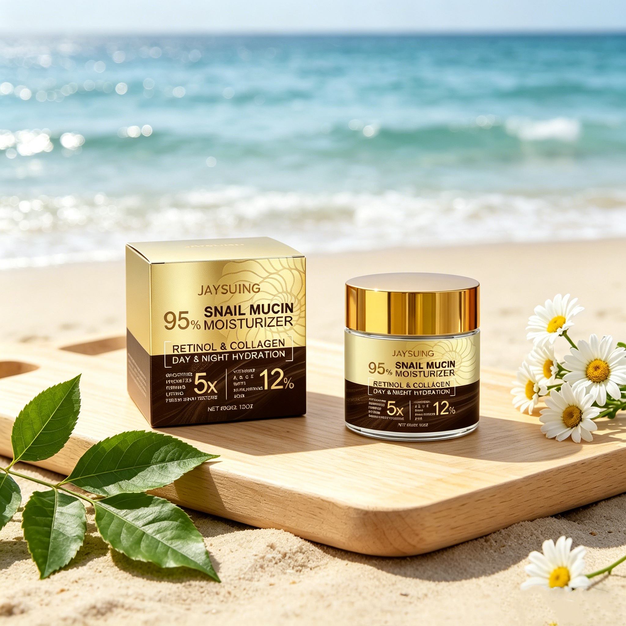 Crema hidratante de mucina de  - Snail Mucin Essence reseña y precio