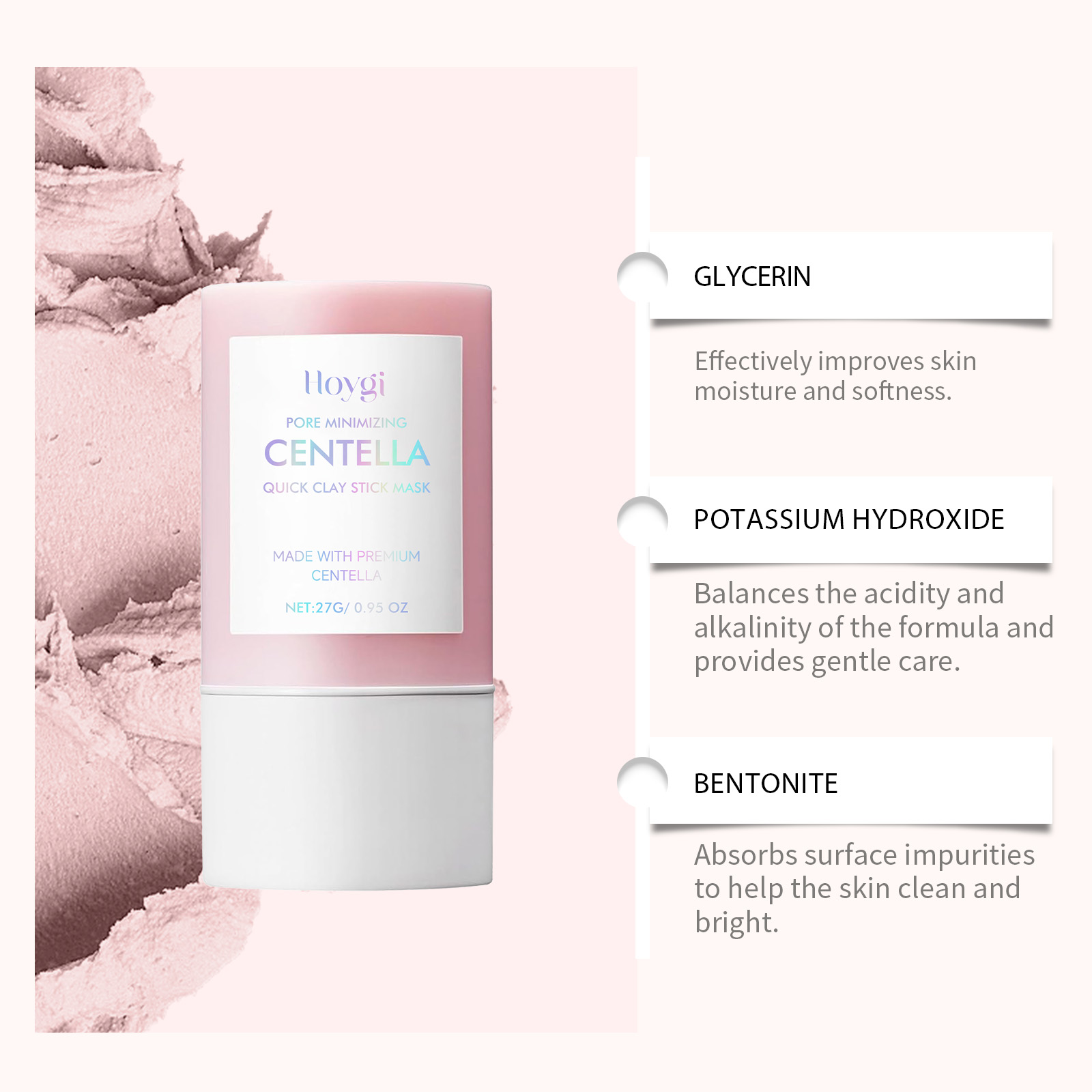 Mascarilla Facial en Barra de  - Mud Mask Kaolin reseña y precio